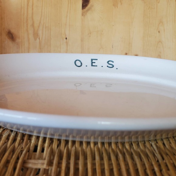 Antique Eastern Star OES serving dish 1909 - Picture 7 of 7